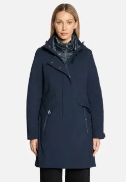 Betty Barclay Mäntel|Jacken*3 in 1 Jacke mit abnehmbarer Kapuze Dunkelblau