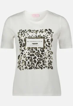 Betty Barclay Shirts*Basic Shirt mit Aufdruck Patch White/Black