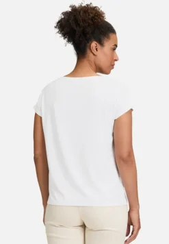 Betty Barclay Shirts*Basic Shirt mit Aufdruck Patch White/Varicolored