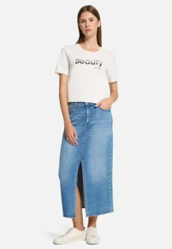 Betty Barclay Shirts*Basic Shirt mit Aufdruck Patch Cream/Black