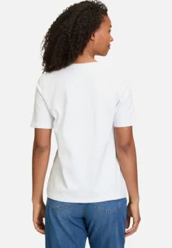 Betty Barclay Shirts*Basic Shirt mit Aufdruck Patch White/Blue