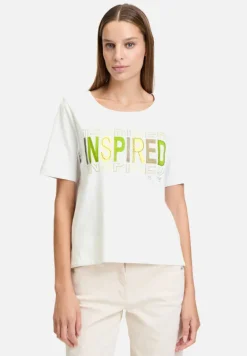 Betty Barclay Shirts*Basic Shirt mit Aufdruck Patch White/Green