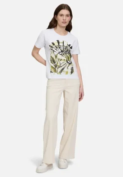 Betty Barclay Shirts*Basic Shirt mit Aufdruck Patch White/Green