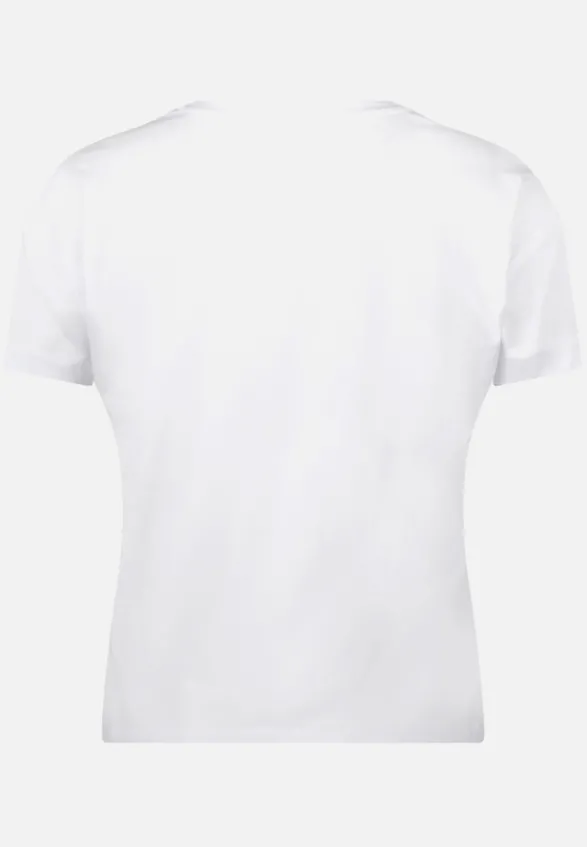 Betty Barclay Shirts*Basic Shirt mit Aufdruck Patch White/Green