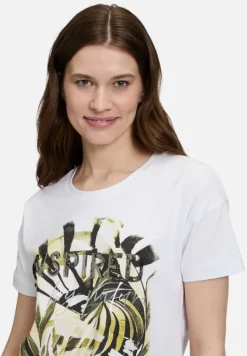 Betty Barclay Shirts*Basic Shirt mit Aufdruck Patch White/Green