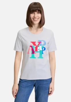 Betty Barclay Shirts*Basic Shirt mit Aufdruck Patch White/Varicolored