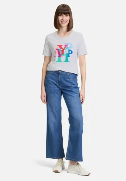 Betty Barclay Shirts*Basic Shirt mit Aufdruck Patch White/Varicolored