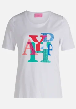 Betty Barclay Shirts*Basic Shirt mit Aufdruck Patch White/Varicolored