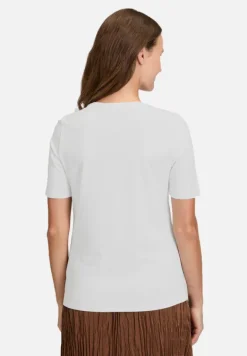 Betty Barclay Shirts*Basic Shirt mit Aufdruck Patch White/Brown