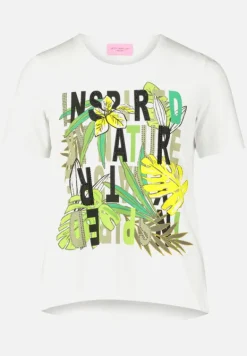 Betty Barclay Shirts*Basic Shirt mit Aufdruck Patch White/Green