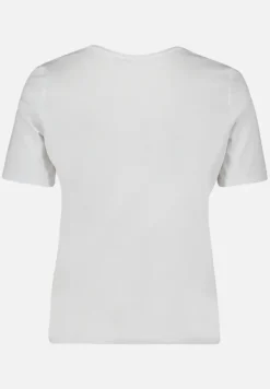 Betty Barclay Shirts*Basic Shirt mit Placement Patch White/Black