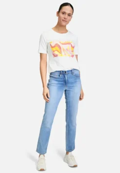 Betty Barclay Shirts*Basic Shirt mit Placement Patch Cream/Rosé