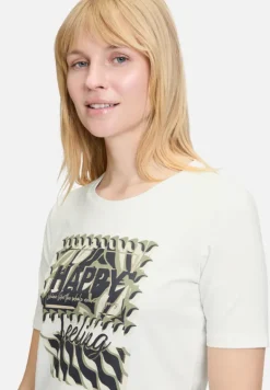 Betty Barclay Shirts*Basic Shirt mit Placement Patch White/Dark Blue