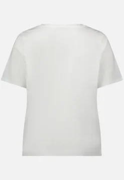 Betty Barclay Shirts*Basic Shirt mit Placement White/Beige