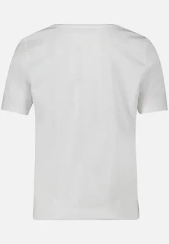 Betty Barclay Shirts*Basic Shirt mit Placement Patch White/Dark Blue