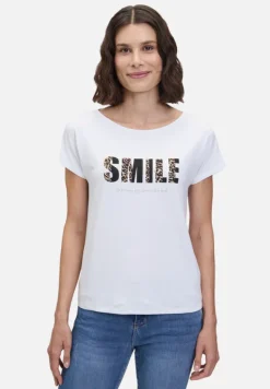 Betty Barclay Shirts*Basic Shirt mit Placement Patch White/Black