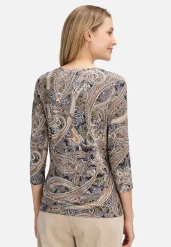 Betty Barclay Shirts*Basic Shirt mit Print Grau/Beige