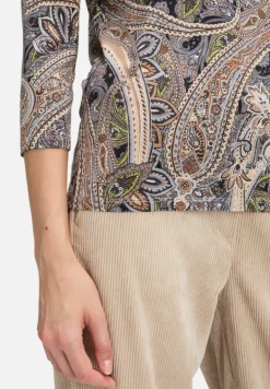 Betty Barclay Shirts*Basic Shirt mit Print Grau/Beige