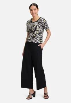 Betty Barclay Shirts*Basic Shirt mit Print Beige/Schwarz