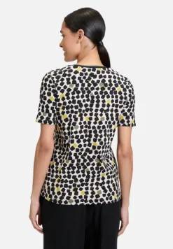 Betty Barclay Shirts*Basic Shirt mit Print Beige/Schwarz