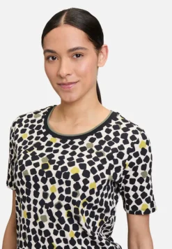 Betty Barclay Shirts*Basic Shirt mit Print Beige/Schwarz