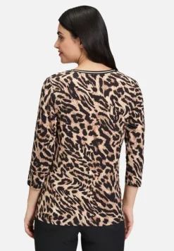 Betty Barclay Shirts*Basic Shirt mit Print Schwarz/Beige