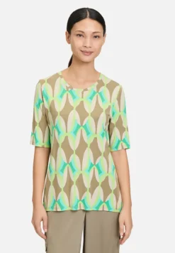 Betty Barclay Shirts*Basic Shirt mit Print Khaki/Green