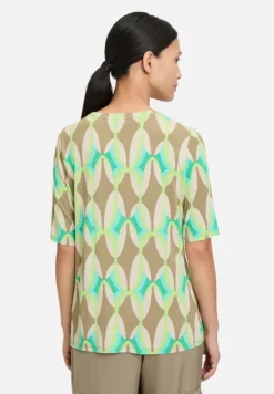 Betty Barclay Shirts*Basic Shirt mit Print Khaki/Green