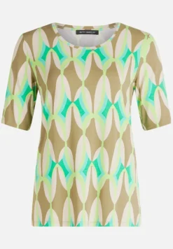 Betty Barclay Shirts*Basic Shirt mit Print Khaki/Green