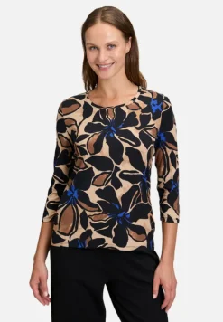 Betty Barclay Shirts*Basic Shirt mit Print Schwarz/Blau