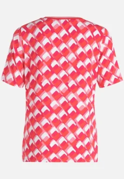 Betty Barclay Shirts*Basic Shirt mit Print Rot/Weiß