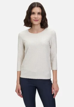 Betty Barclay Shirts*Basic Shirt mit Rundhalsausschnitt beige