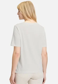 Betty Barclay Shirts*Basic Shirt mit Rundhalsausschnitt Patch White/Dark Blue