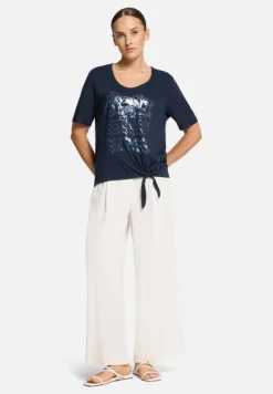 Betty Barclay Shirts*Basic Shirt mit Schleifenknoten Patch Dark Blue/Dark Blue