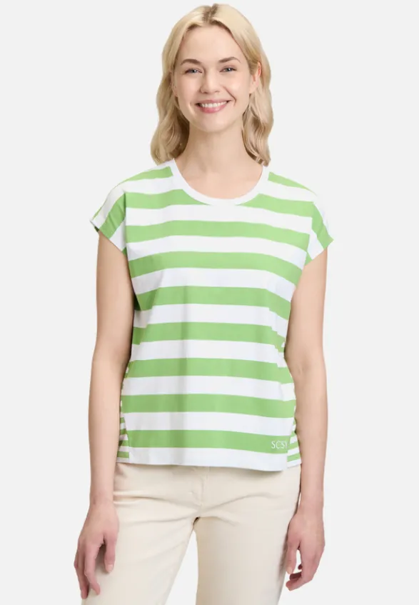 Betty Barclay Shirts*Basic Shirt mit Streifen White/Green