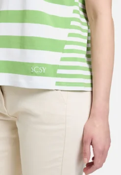 Betty Barclay Shirts*Basic Shirt mit Streifen White/Green