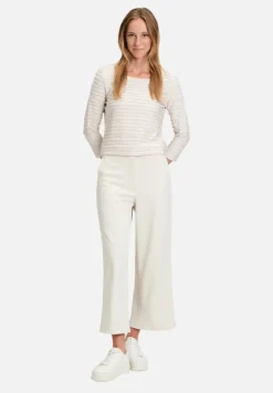 Betty Barclay Shirts*Basic Shirt mit Wellenstruktur beige