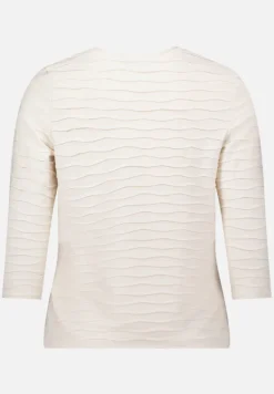 Betty Barclay Shirts*Basic Shirt mit Wellenstruktur beige