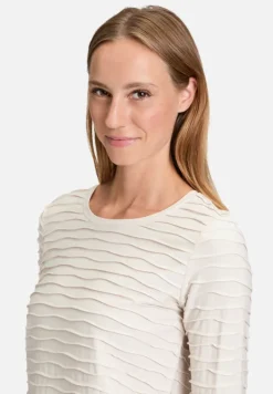 Betty Barclay Shirts*Basic Shirt mit Wellenstruktur beige