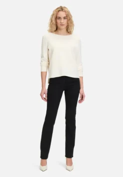 Betty Barclay Jeans*Basic-Jeans mit aufgesetzten Taschen Schwarz/Schwarz