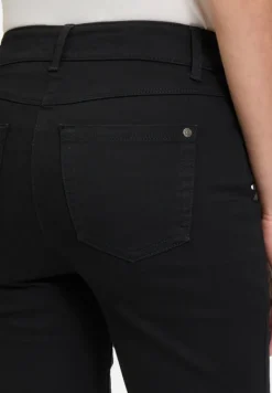 Betty Barclay Jeans*Basic-Jeans mit aufgesetzten Taschen Schwarz/Schwarz