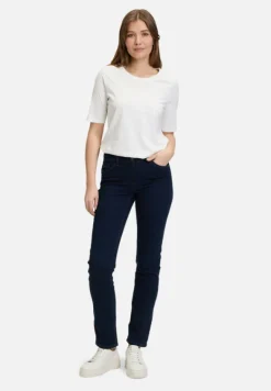 Betty Barclay Jeans*Basic-Jeans mit aufgesetzten Taschen Dunkelblau