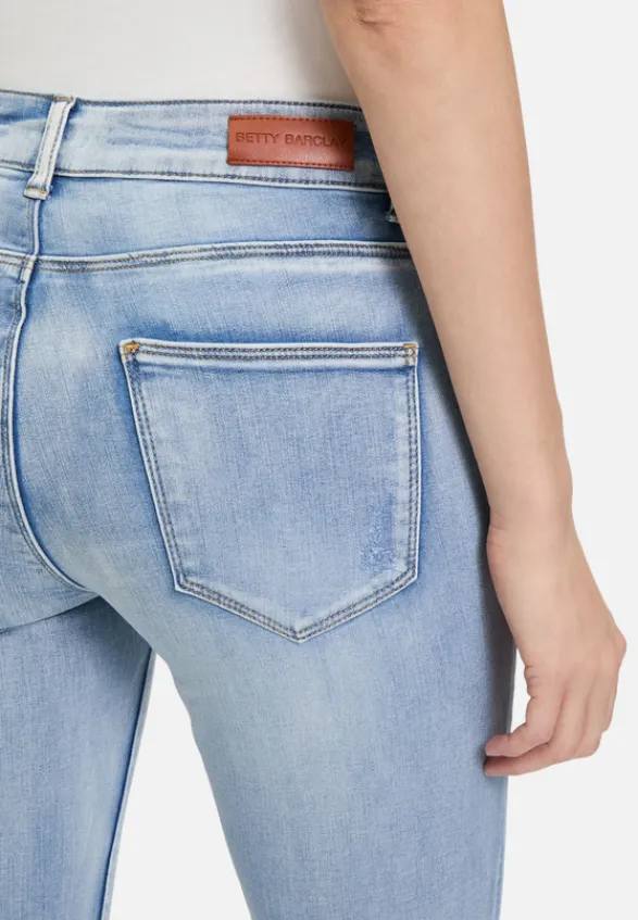 Betty Barclay Jeans*Basic-Jeans mit Waschung Light Blue Denim