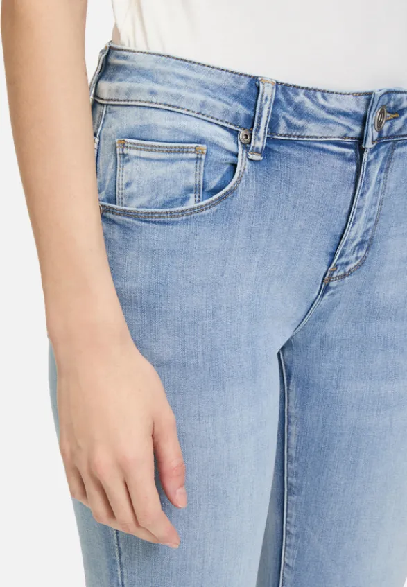 Betty Barclay Jeans*Basic-Jeans mit Waschung Light Blue Denim