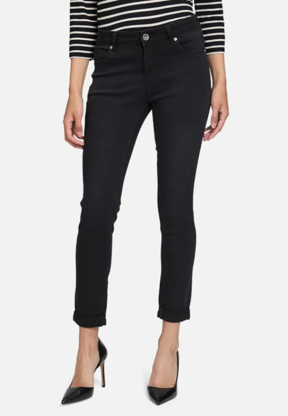Betty Barclay Jeans*Basic-Jeans mit Waschung Black Denim