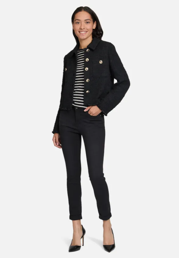 Betty Barclay Jeans*Basic-Jeans mit Waschung Black Denim