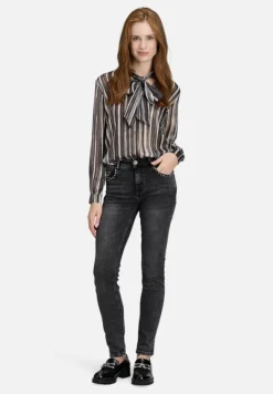 Betty Barclay Jeans*Basic-Jeans mit Waschung Dark Grey Denim