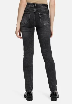 Betty Barclay Jeans*Basic-Jeans mit Waschung Dark Grey Denim