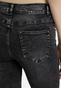 Betty Barclay Jeans*Basic-Jeans mit Waschung Dark Grey Denim