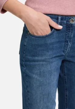 Betty Barclay Basics|Jeans*Basic-Jeans mit Waschung Blau